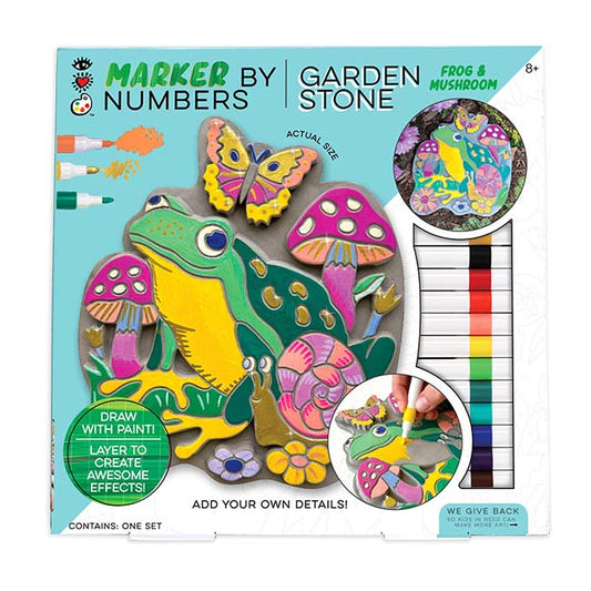 Marker by # Garden Stone