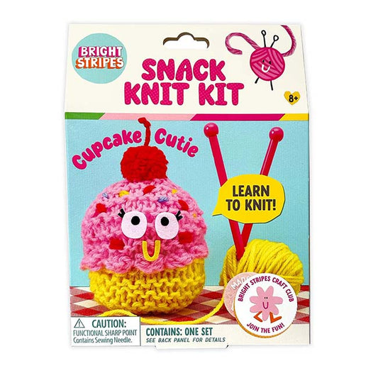 Snack Knit Cupcake Cutie