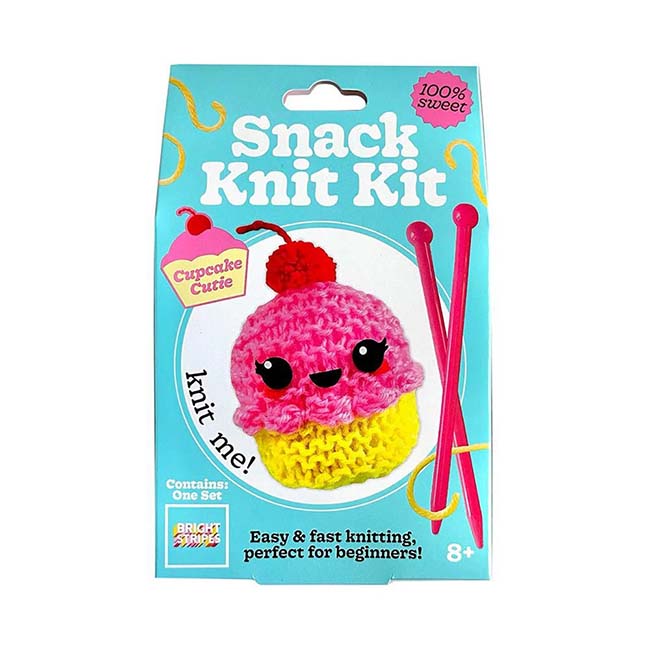Snack Knit Cupcake Cutie