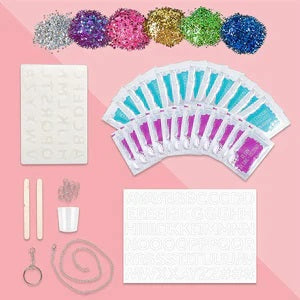Xresin Letter Charm Set