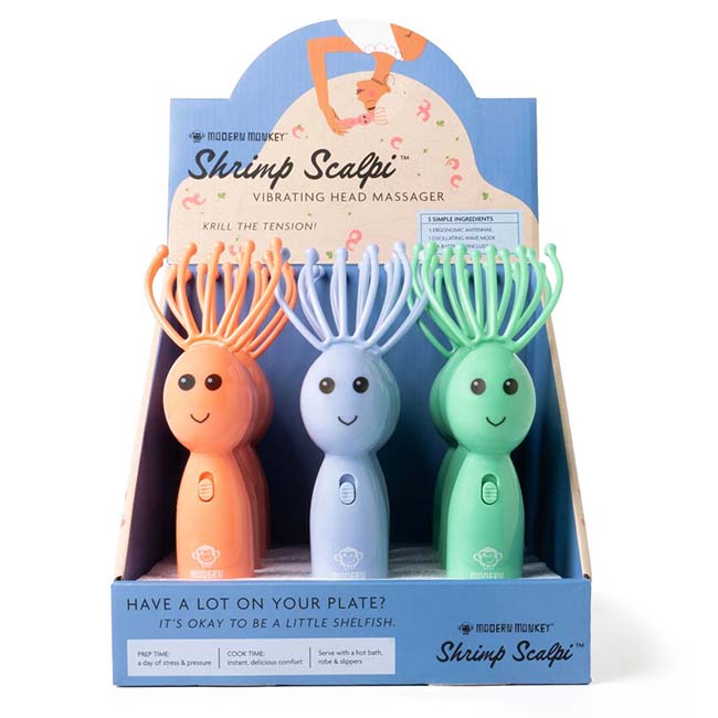 Shrimp Scalp Massager