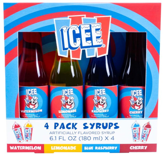Icee 4 Pack Syrup