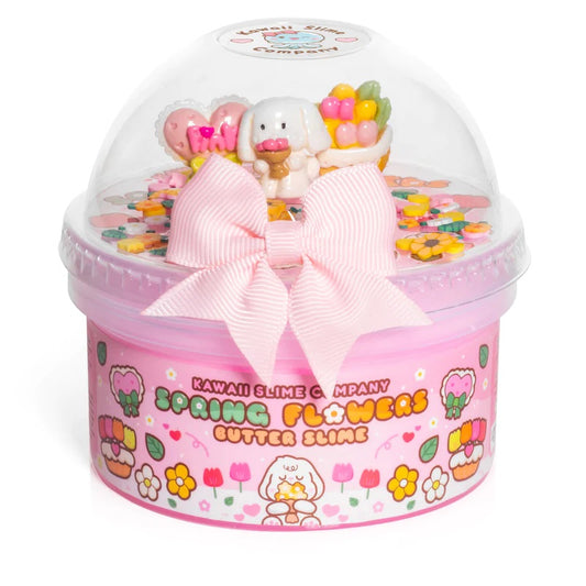Kawaii Spring Flowers Slime