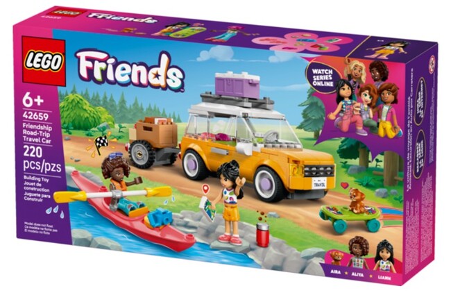 Legogö¼-½ Friends Friendship Road Trip Travel Car
