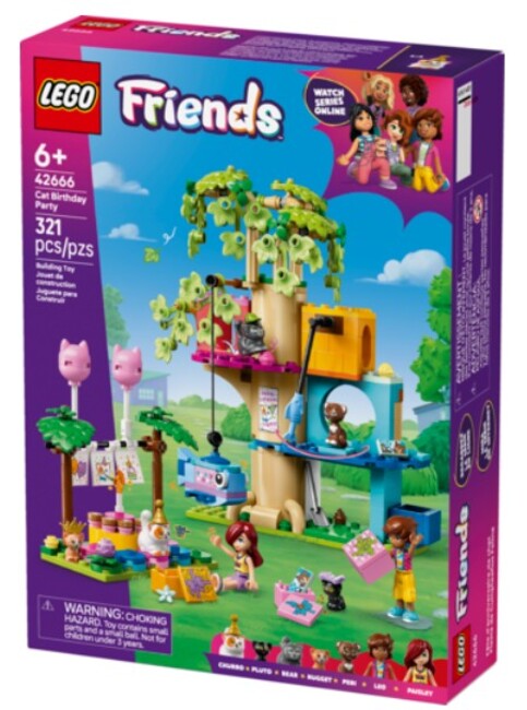 Cat Birthday Party & Tree