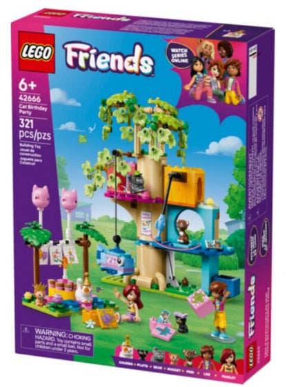 Cat Birthday Party & Tree