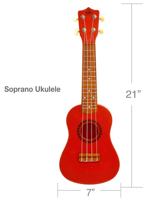 Sunset Red Ukeleles