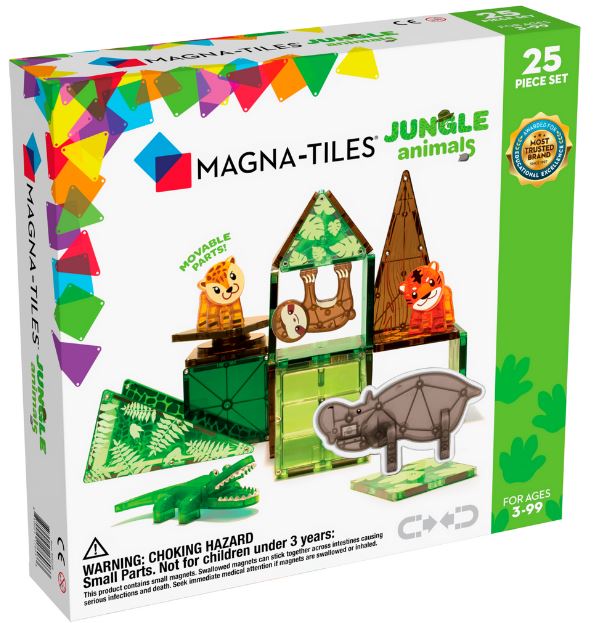 Jungle Magna Tiles 25pcs