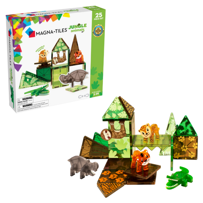 Jungle Magna Tiles 25pcs