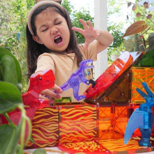 Dino World Magna Tiles