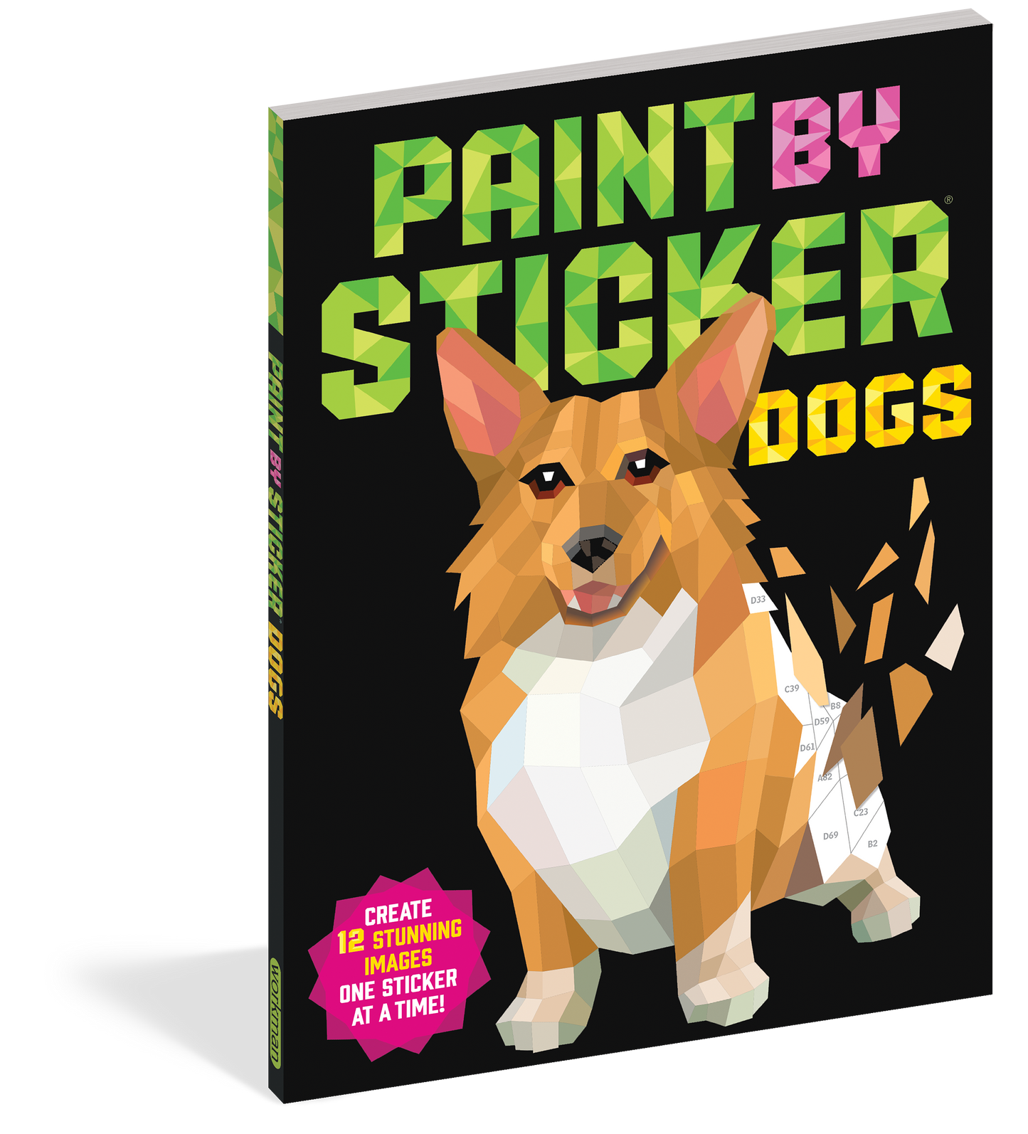 Paint by Sticker Dogs