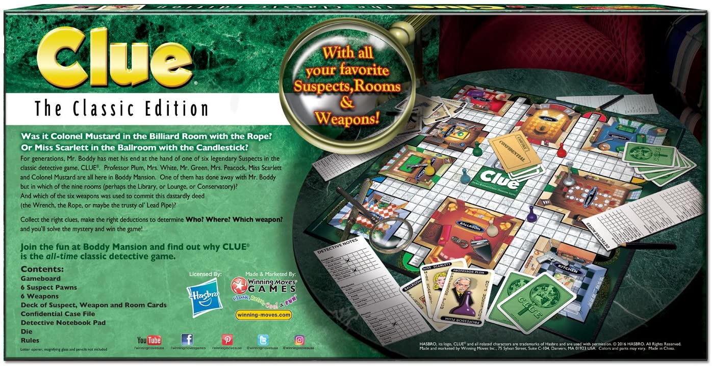 Clue Classic Edition